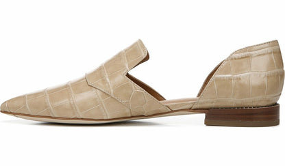 Sarto Toby D'Orsay Flat - Sand Leather