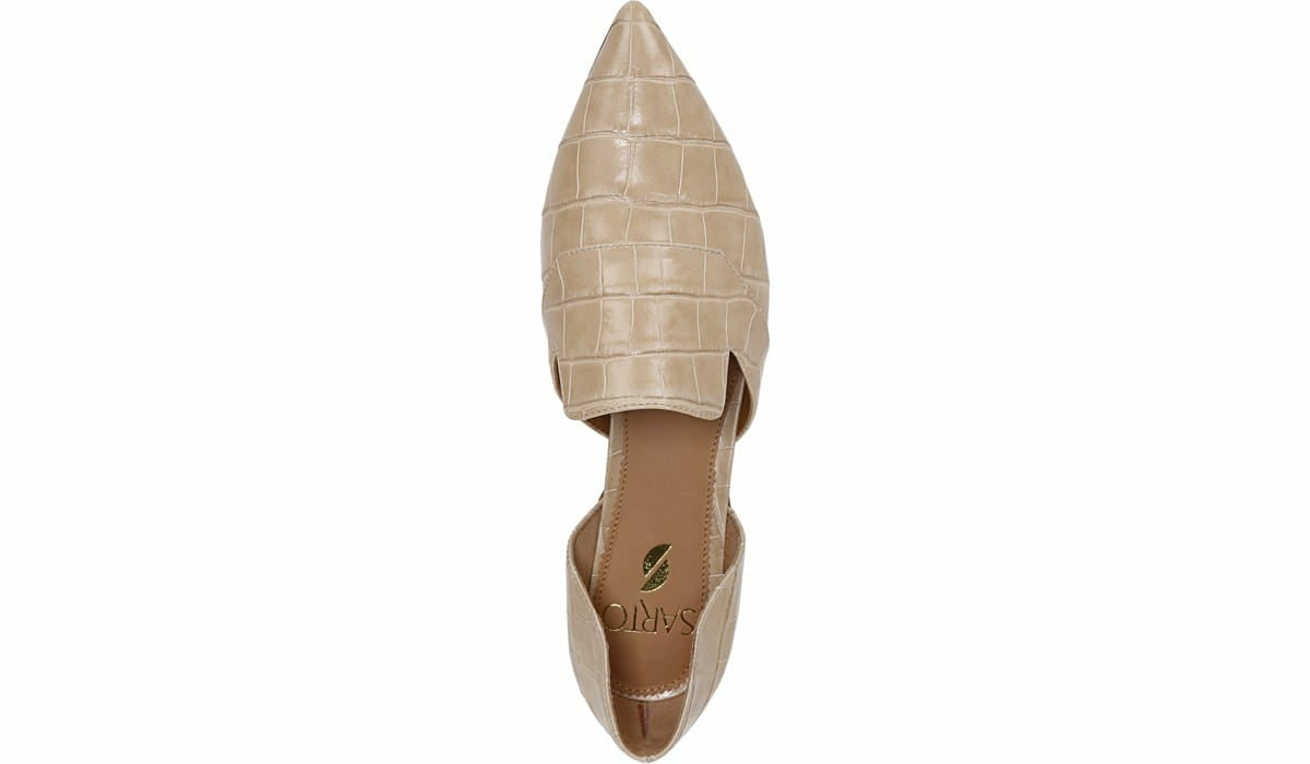 Sarto Toby D'Orsay Flat - Sand Leather