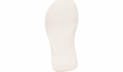 Sarto Vina 2 Platform Slide Sandal - Orange Fabric