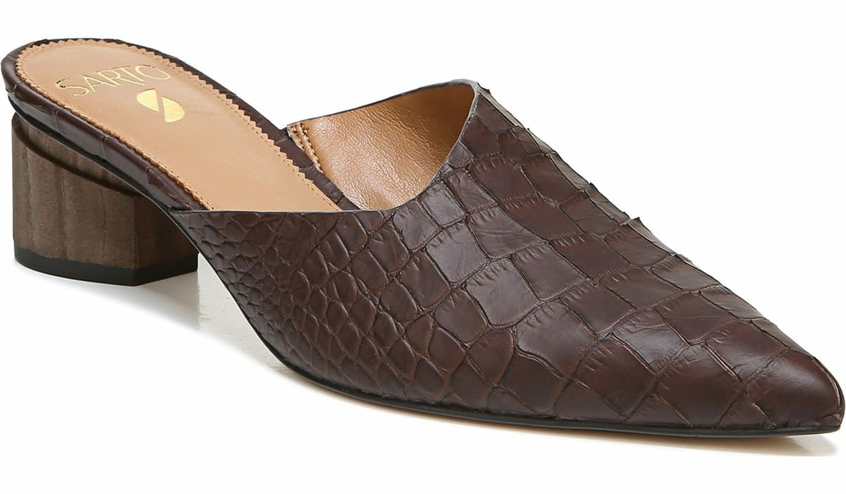 Sarto Visa 2 Mule - Brown Leather