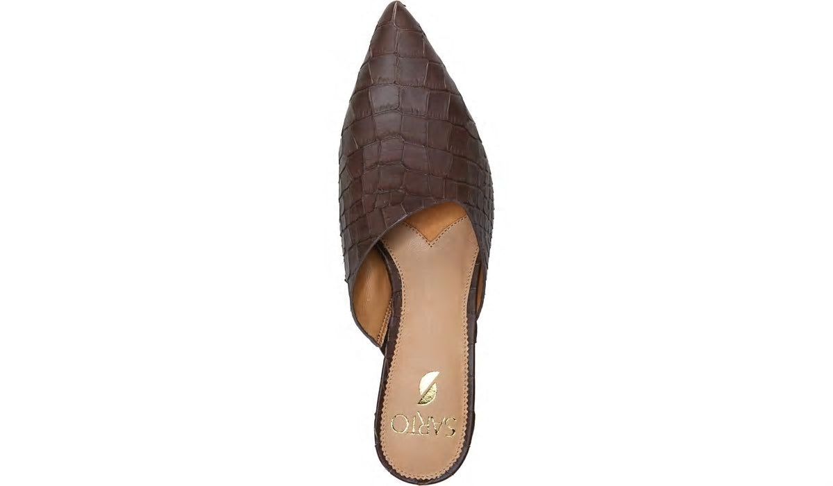 Sarto Visa 2 Mule - Brown Leather