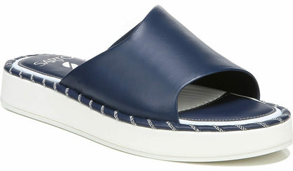 Sarto Zoe Slide Sandal - Navy Leather