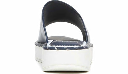 Sarto Zoe Slide Sandal - Navy Leather