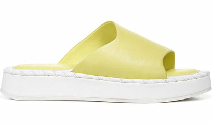 Sarto Zoe Slide Sandal - Limeade Leather
