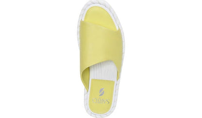 Sarto Zoe Slide Sandal - Limeade Leather