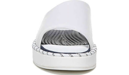 Sarto Zoe Slide Sandal - White Leather